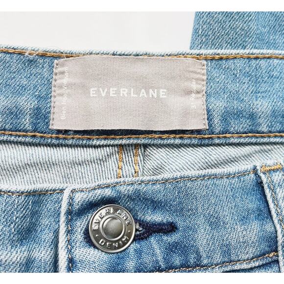 Everlane Cheeky Original High Rise Straight Leg Jean 31 Regular - Picture 3 of 6